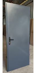 Вхідні двері технічні 2 листи металу RAL7024-2