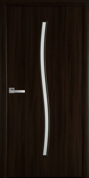 Межкомнатные двери Line Glass-02 со стеклом сатин kfd-line-glass-02-13