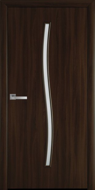 Межкомнатные двери Line Glass-02 со стеклом сатин kfd-line-glass-02-15