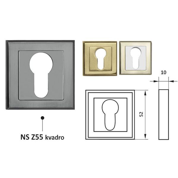 Накладка NS Z55 KVADRO X nakladka-ns-z55-kvadro-x