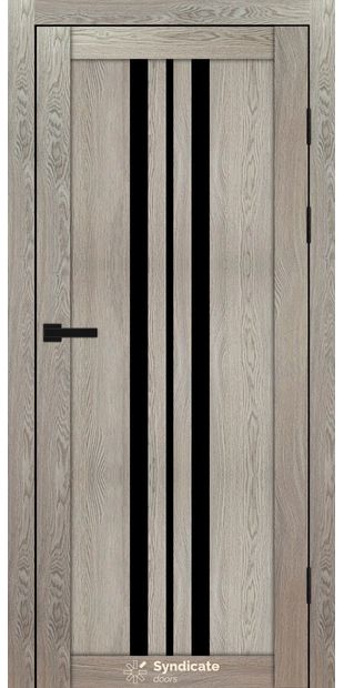 Межкомнатные двери SD-107 sd-107-dub-naturalnij-chorne