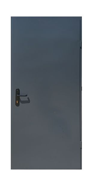 Входная дверь техническая 2 листа металла RAL7024-2 tehnicna-2-lista-metalu-ral7024-2