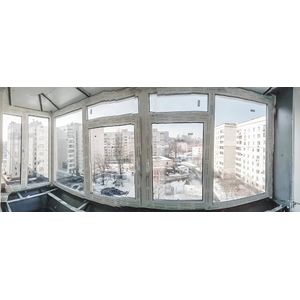 Балкон под ключ 3250х1550х850 мм