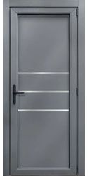 Двери межкомнатные пластиковые 01 Good Door, PVC Базальт