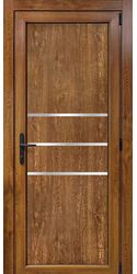 Двери межкомнатные пластиковые 01 Good Door, PVC Дуб