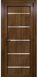 Двери межкомнатные пластиковые 04 Good Door, PVC Горіх