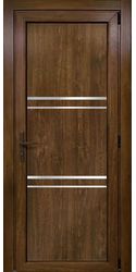 Двери межкомнатные пластиковые 05 Good Door, PVC Горіх