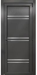 Двери межкомнатные пластиковые 06 Good Door, PVC Антрацит