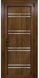 Двери межкомнатные пластиковые 07 Good Door, PVC Горіх