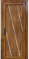 Двери межкомнатные пластиковые 09 Good Door, PVC Дуб
