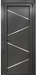 Двери межкомнатные пластиковые 10 Good Door, PVC Антрацит