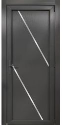 Двери межкомнатные пластиковые 11 Good Door, PVC Антрацит