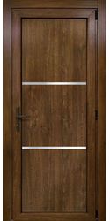 Двери межкомнатные пластиковые 13 Good Door, PVC Горіх