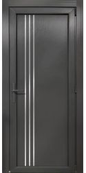 Двери межкомнатные пластиковые 16 Good Door, PVC Антрацит
