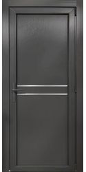 Двери межкомнатные пластиковые 18 Good Door, PVC Антрацит
