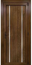 Двери межкомнатные пластиковые 21 Good Door, PVC Горіх