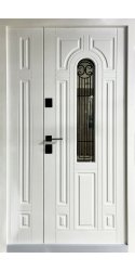 Двойная дверь входная в дом Элегант термо Лучия ArWood RAL 7016