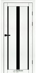Межкомнатные двери SD-127, PVC Біла структура
