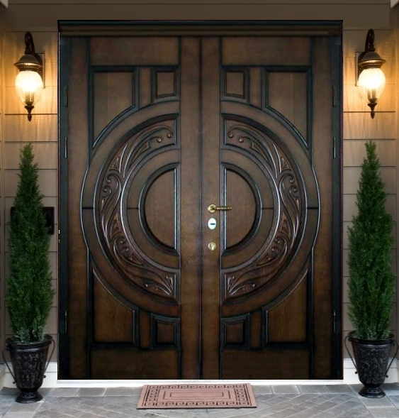Вхідні двері для вулиці та будинку замовити в компанії Віконт Кривий Ріг