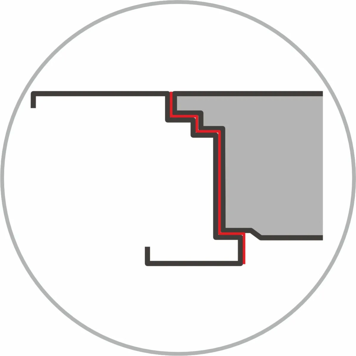 Контуры уплотнения