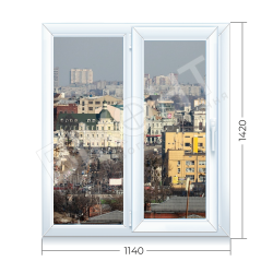 Металлопластиковое окна Vikra девятиэтажка панелька vikra-3